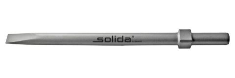 Platte beitel Ø25x75 kraag 4kt.38 / 25x450