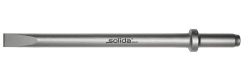 Platte beitel Ø25x75 / 25x4000
